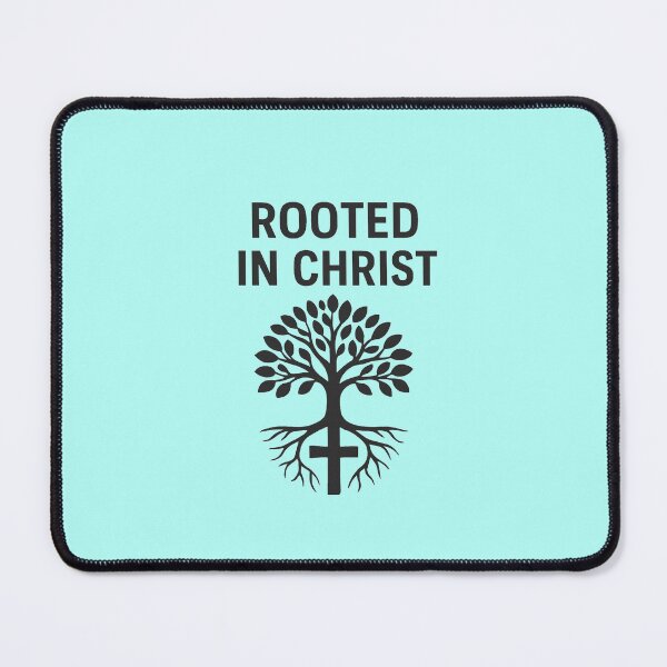Item preview, ROOTED IN CHRIST designed and sold by TheWonkyEaselCo.