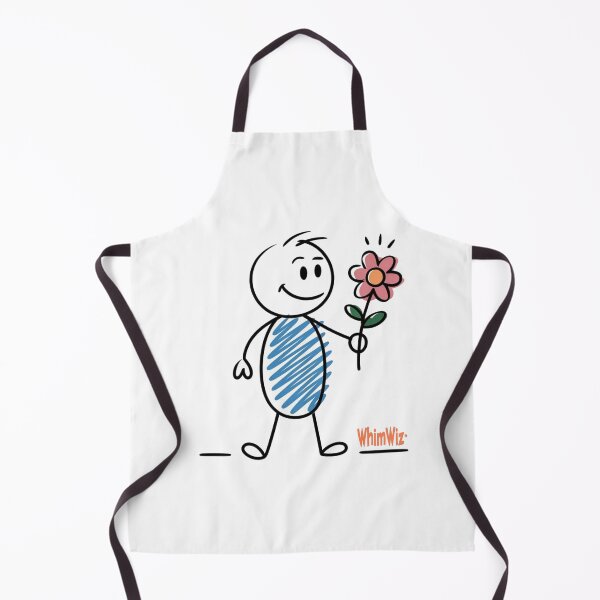 Item preview, Stick Person and Flower Version 2 - WhimWiz Funny & Quirky Gift Ideas designed and sold by WhimWiz.