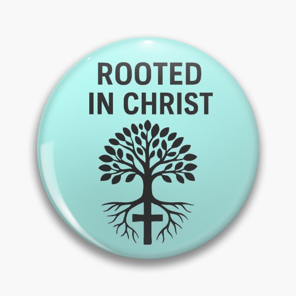 Item preview, ROOTED IN CHRIST designed and sold by TheWonkyEaselCo.