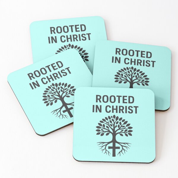 Item preview, ROOTED IN CHRIST designed and sold by TheWonkyEaselCo.