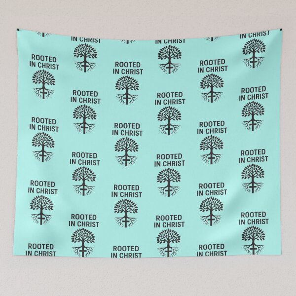 Item preview, ROOTED IN CHRIST designed and sold by TheWonkyEaselCo.