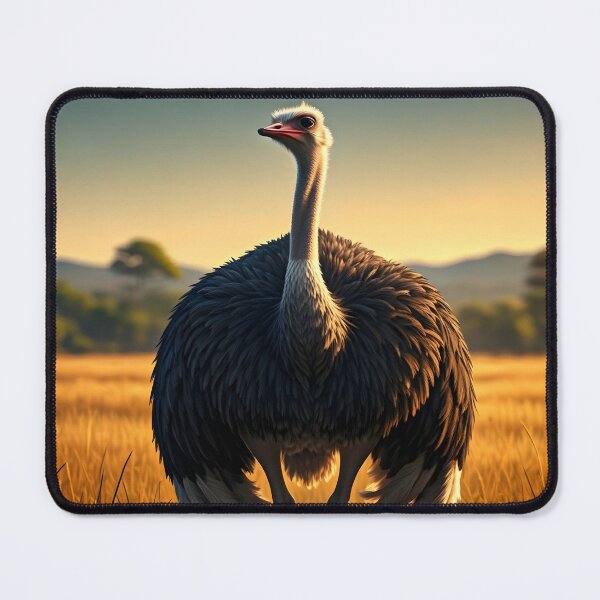 Item preview, Strut Your Stuff – Funky Ostrich Illustration designed and sold by PawPrintedArt.
