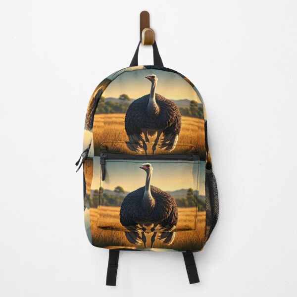 Item preview, Strut Your Stuff – Funky Ostrich Illustration designed and sold by PawPrintedArt.