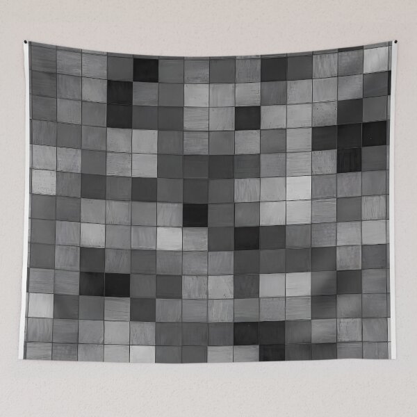 Item preview,  Abstract Gray Scale Pixelized Compression Field Surface (image size 7840x11680) designed and sold by Digital-Davinci.