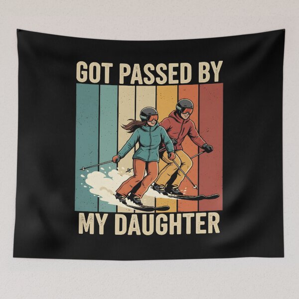 Item preview, Got Passed By My Daughter Skiing Dad Humor designed and sold by adiencarteras.