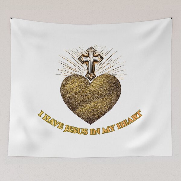 Item preview, I Have Jesus in My Heart designed and sold by Clothed in Scripture.