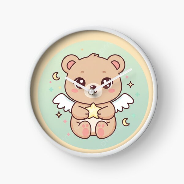 Item preview, Kawaii Cosmic Zodiac VIRGO: The Gentle Angel Bear designed and sold by SebastianSpace.
