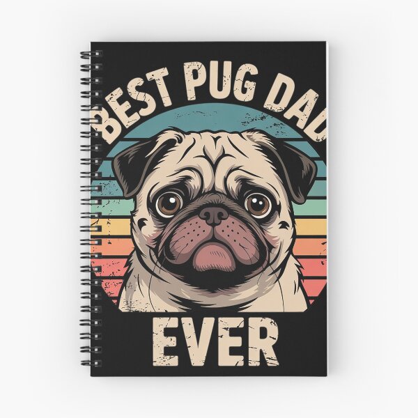 Item preview, Funny Best Pug Dad Ever Art For Pug Dog Pet Lover Men Daddy designed and sold by NailMolisa.