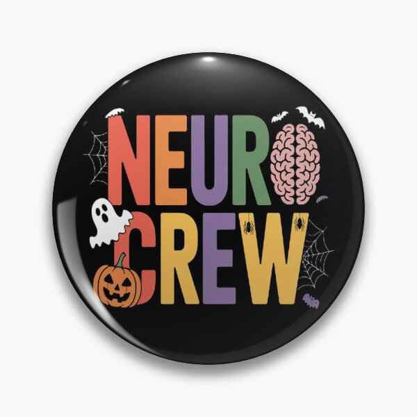 Item preview, Neuro Boo Crew Halloween Anatomical Brain Anatomy Neurology designed and sold by gandebro.