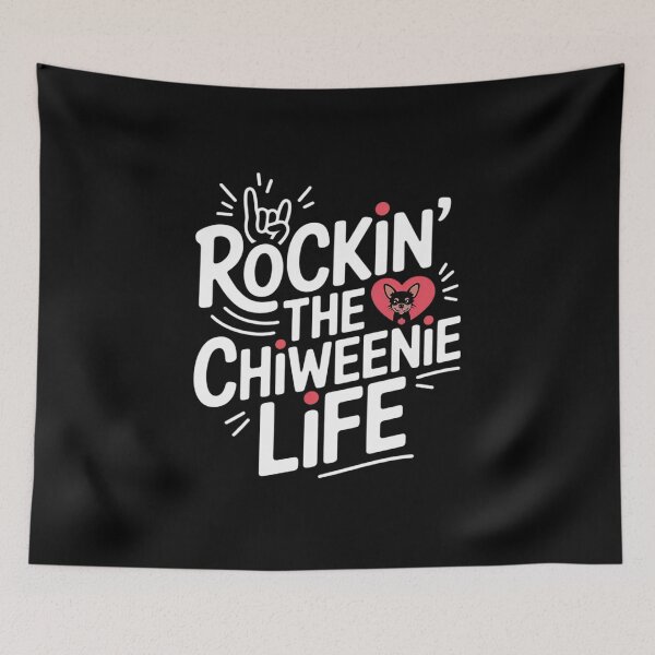 Item preview, Womens Rockin' Chiweenie Mom Life Chiweenie Dog Owner  designed and sold by MyzoToyota.