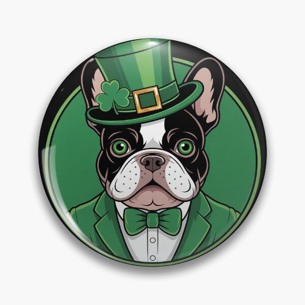 Item preview, Funny Boston Terrier Dog St Patricks Day Irish Pet Lover  designed and sold by NailMolisa.