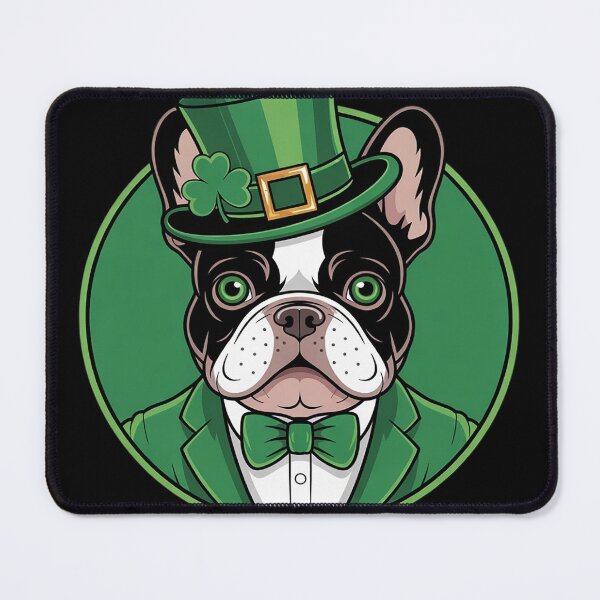 Item preview, Funny Boston Terrier Dog St Patricks Day Irish Pet Lover  designed and sold by NailMolisa.