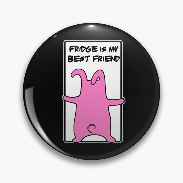 Item preview, Fridge is my best friend bunny designed and sold by eri-morie.