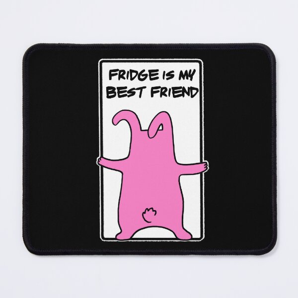 Item preview, Fridge is my best friend bunny designed and sold by eri-morie.