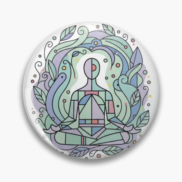 Item preview, Inner Balance: Geometric Zen Meditation Spiritual Art designed and sold by MartinxMarie.