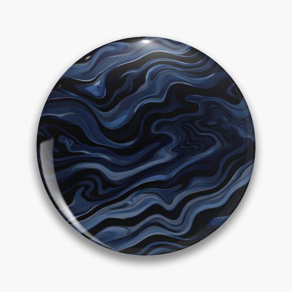 Item preview, Midnight Sapphire Flow Pattern designed and sold by LuxeFusionArt.