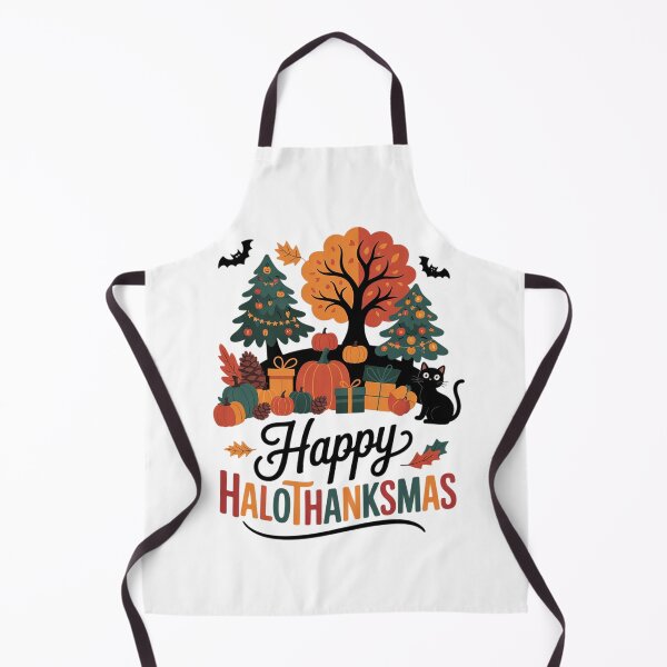 Item preview, Funny Halloween Thanksgiving Christmas Happy Hallothanksmas designed and sold by NailMolisa.