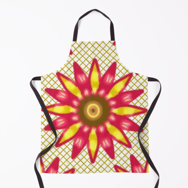 Item preview, Vibrant Floral Pattern with Red and Yellow Petals designed and sold by HopeAndHustle.