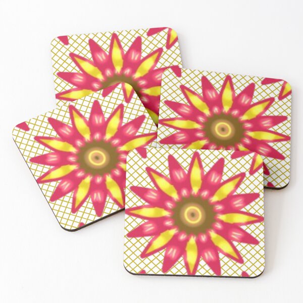 Item preview, Vibrant Floral Pattern with Red and Yellow Petals designed and sold by HopeAndHustle.