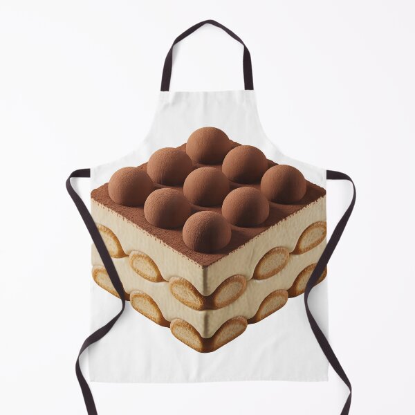 Item preview, Classic Tiramisu Dessert Illustration – Italian Coffee Cake Art designed and sold by VividOrganica.