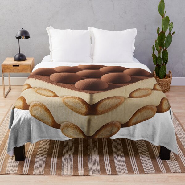 Item preview, Classic Tiramisu Dessert Illustration – Italian Coffee Cake Art designed and sold by VividOrganica.