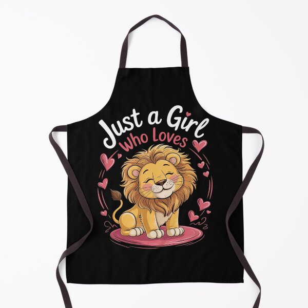 Item preview, Funny Just A Girl Who Loves lion quote National pet Day  designed and sold by NailMolisa.