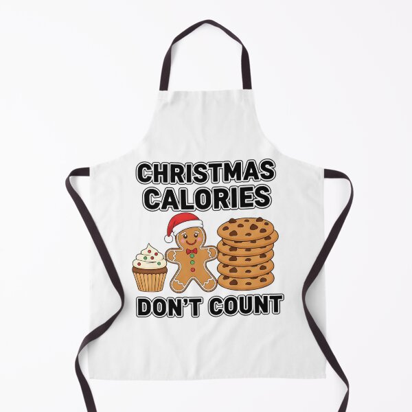 Item preview, Christmas Calories Don’t Count Holiday Humor designed and sold by NovaDoodle Art Studio.