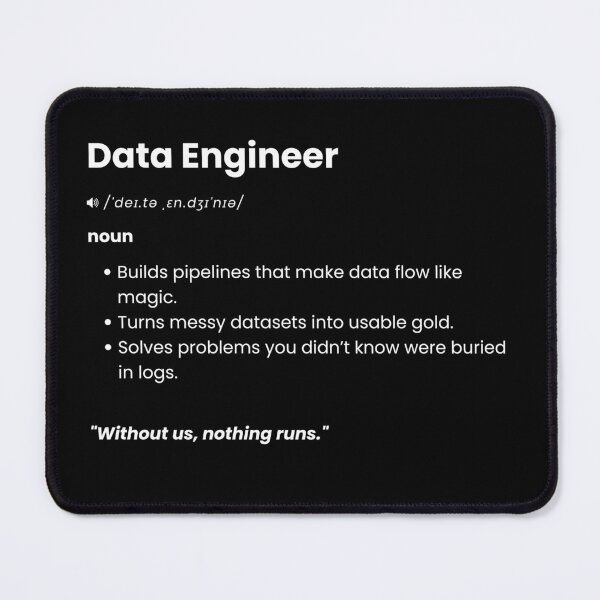 Item preview, Data Engineer Definition | Funny Data Gift for BI, Analytics & Tech Pros designed and sold by Yuli Club.