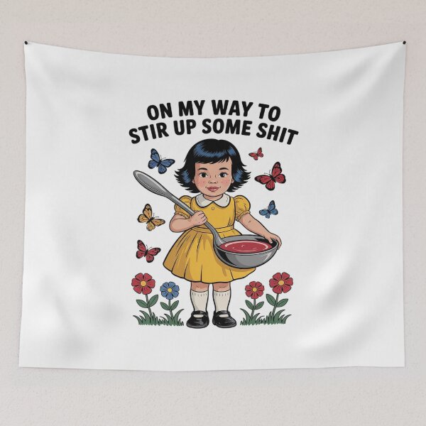 Item preview, Funny Humor On My Way to Stir Up Some Sarcastic  designed and sold by MyzoToyota.