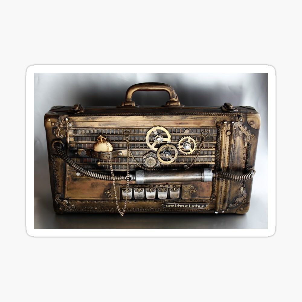 steampunk briefcase