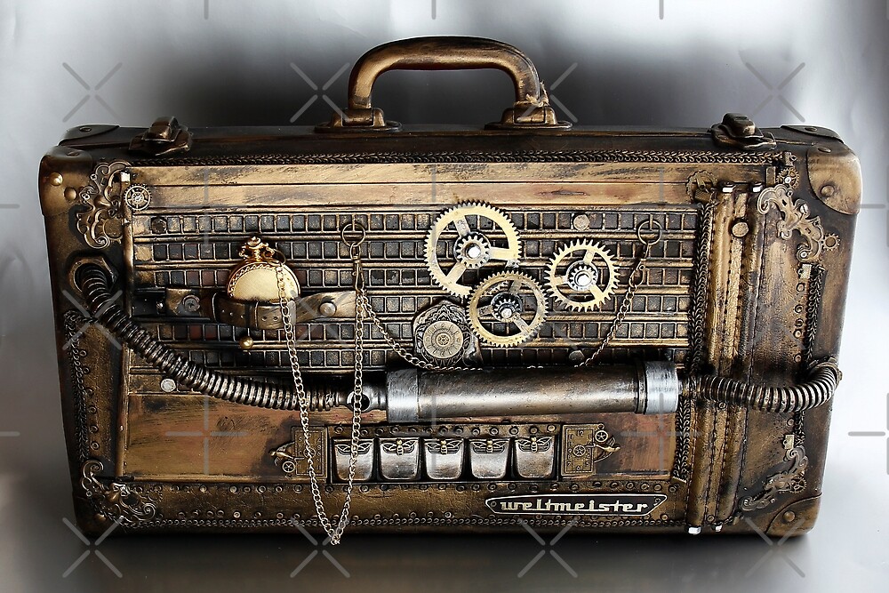 steampunk briefcase