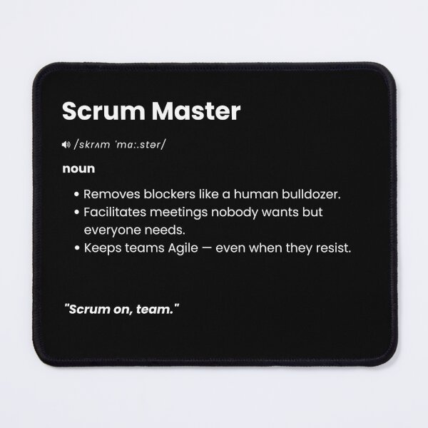 Item preview, Scrum Master Definition Shirt | Funny Agile Gift for Tech & Product Teams designed and sold by Yuli Club.