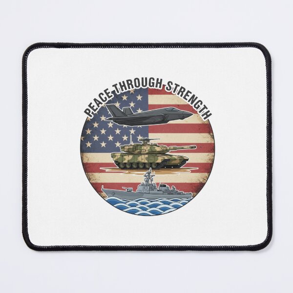 Item preview, Peace Through Strength designed and sold by Warhead Collective.