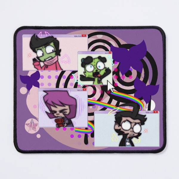 Item preview, Invader Zim | Frutiger Metro inspired art designed and sold by Novastronomy.