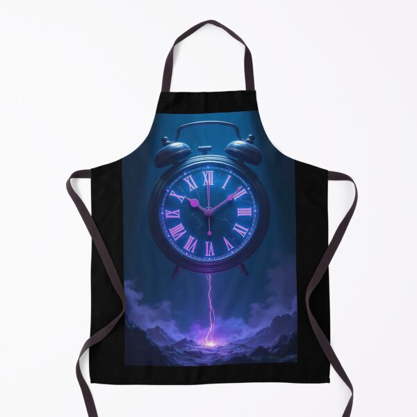 Item preview, Eternal Time Aura – Dark Anime Clock Art designed and sold by OhmAuraArt.