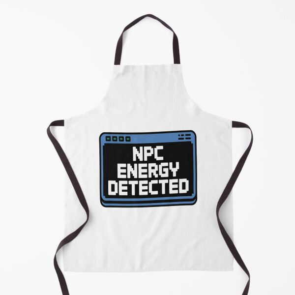 Item preview, NPC Energy Detected Funny Gaming Meme Alert Tee designed and sold by stickercuffs.
