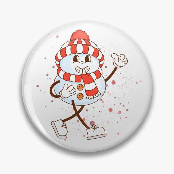 Item preview, Smiling Snowman with Hat and Scarf – Christmas Illustration designed and sold by iamKRUK.