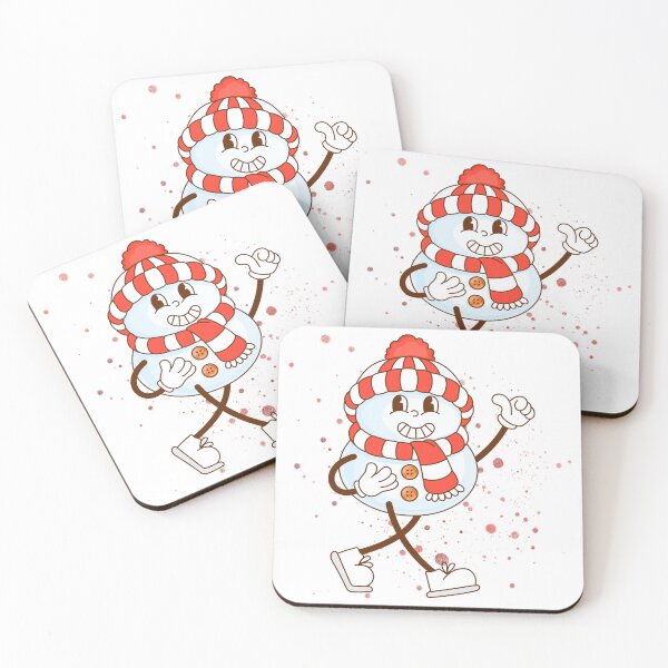 Item preview, Smiling Snowman with Hat and Scarf – Christmas Illustration designed and sold by iamKRUK.