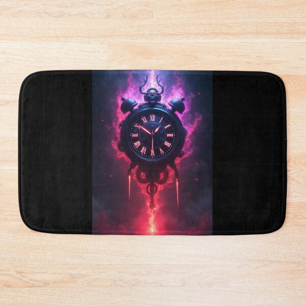 Item preview, Chrono Abyss – Dark Aura Anime Clock designed and sold by OhmAuraArt.