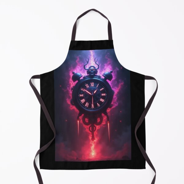 Item preview, Chrono Abyss – Dark Aura Anime Clock designed and sold by OhmAuraArt.