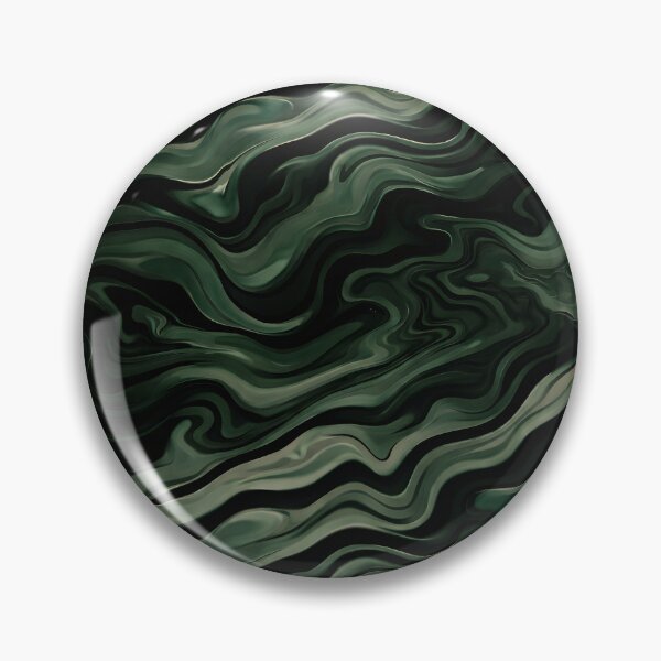 Item preview, Emerald Fluid Pattern designed and sold by LuxeFusionArt.