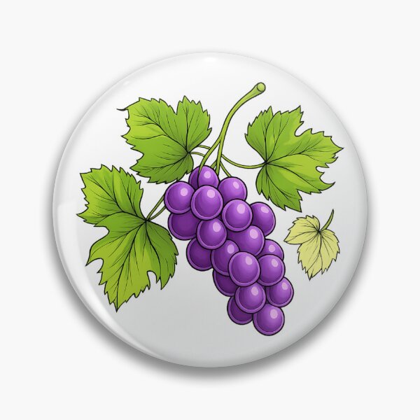 Item preview, Botanical Grapes Illustration – Vintage Vine Art designed and sold by @majovegana.