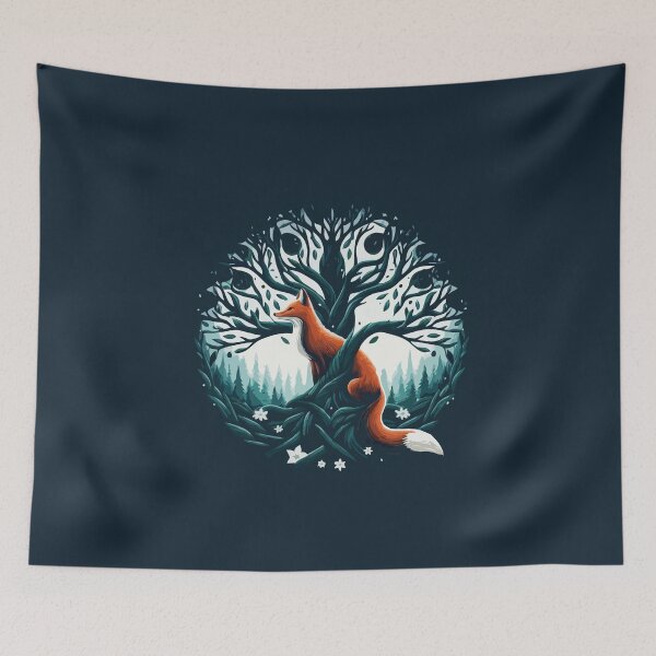 Item preview, Tree Fox designed and sold by Gkinoki.