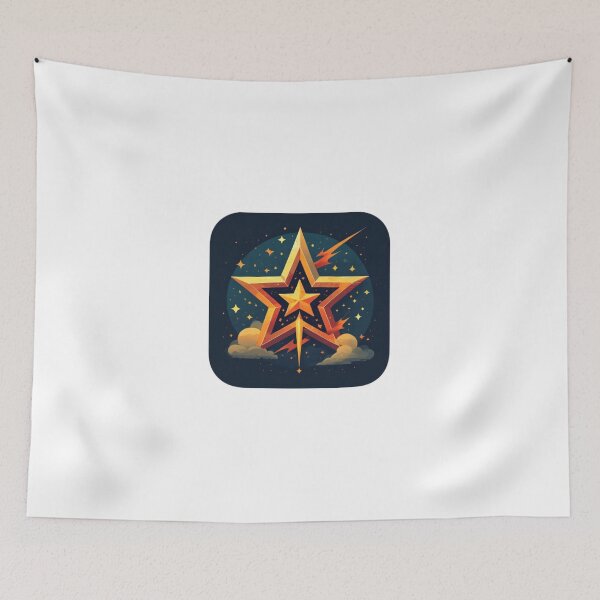 Item preview, Golden Cosmic Star Emblem designed and sold by RED-MOUSE.