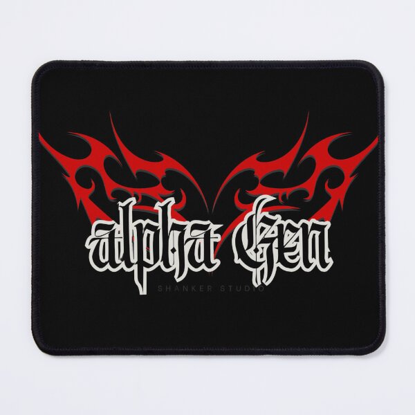 Item preview, Alpha Gen – Tribal Flame Gym Wear Design designed and sold by Shanker-studio.