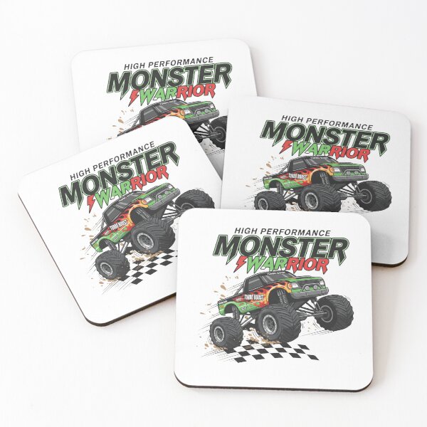 Item preview, Monster Warrior – High Performance Monster Truck Racing Art designed and sold by Shanker-studio.