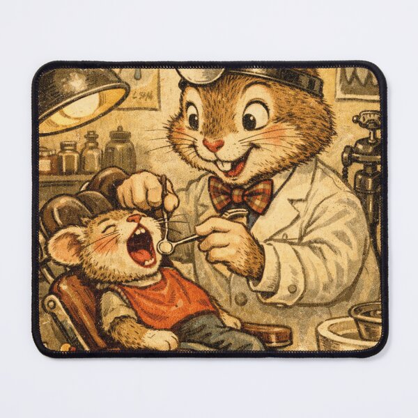 Item preview, Doctor Rabbit Dentist, vintage designed and sold by Mauswohn.