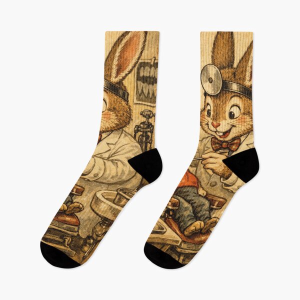 Item preview, Doctor Rabbit Dentist, vintage designed and sold by Mauswohn.