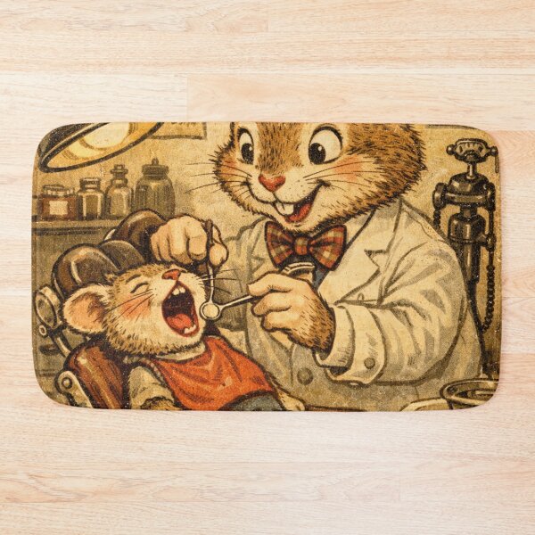 Item preview, Doctor Rabbit Dentist, vintage designed and sold by Mauswohn.