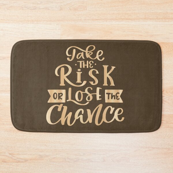 Item preview, Take The Risk Or Lose The Chance. | Motivational & Inspirational Success Quote designed and sold by Maltachi Designs.